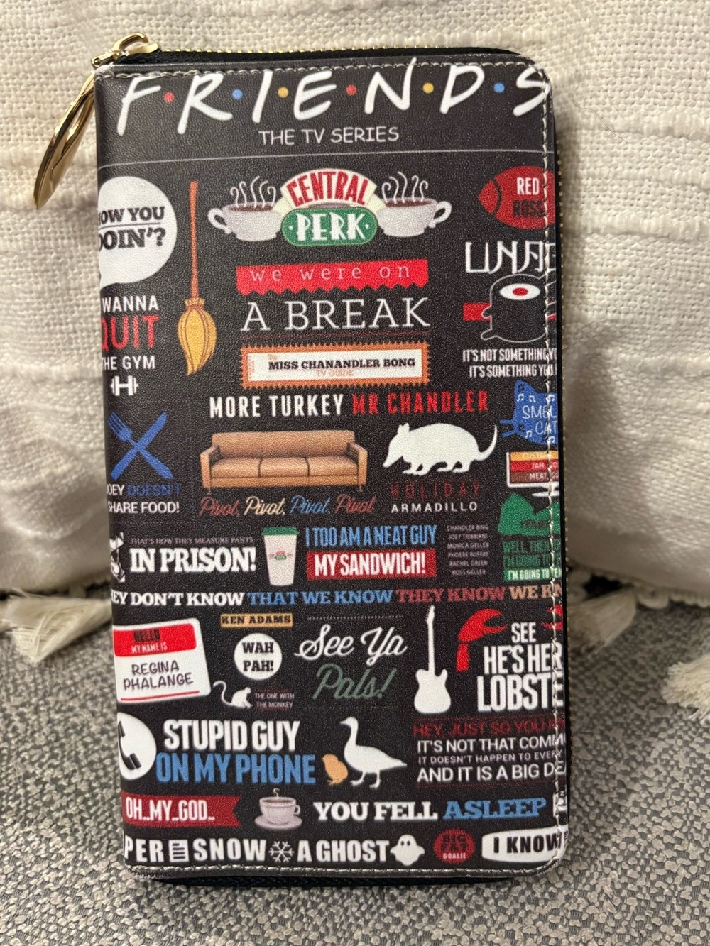 FRIENDS Famous Quotes Wallet